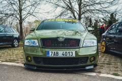 Maxton Design Octavia 2 RS - lízátko předního nárazníku