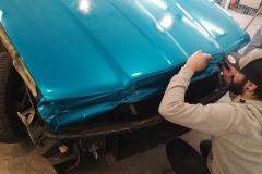 Škoda Octavia 1 tuning - 3M Atomic Teal