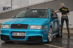 Škoda Octavia 1 tuning - 3M Atomic Teal