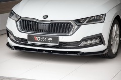 Octavia 4 - Spoiler předního nárazníku Maxton Design V1