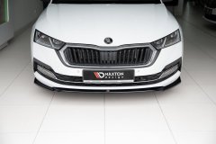 Octavia 4 - Spoiler předního nárazníku Maxton Design V2