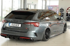 Octavia 4 RS tuning - difuzor zadního nárazníku