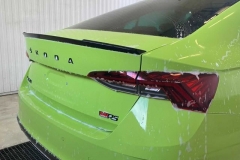 Škoda Octavia 4 RS Zelená Mamba
