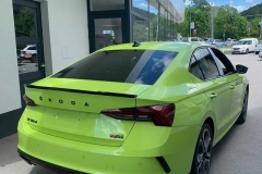 Škoda Octavia 4 RS Zelená Mamba