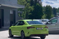 Škoda Octavia 4 RS Zelená Mamba