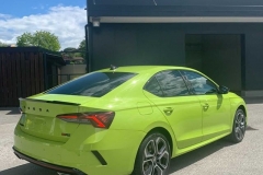 Škoda Octavia 4 RS Zelená Mamba