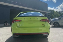 Škoda Octavia 4 RS Zelená Mamba