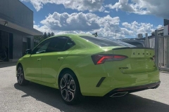 Škoda Octavia 4 RS Zelená Mamba
