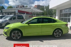 Škoda Octavia 4 RS Zelená Mamba