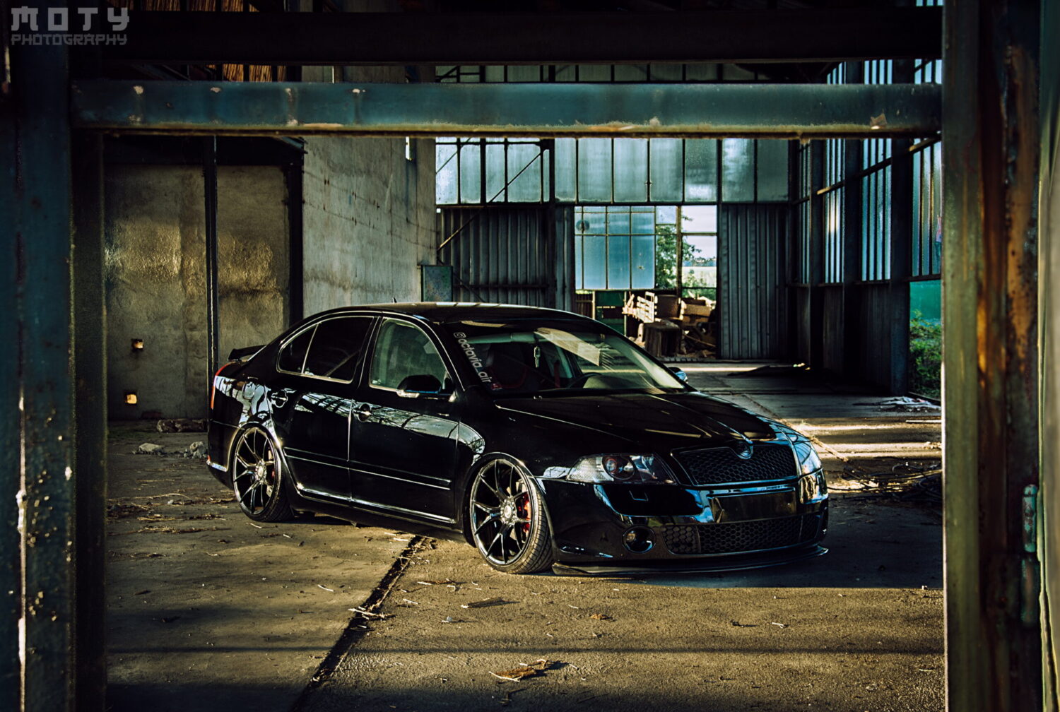 Škoda Octavia 2 Tuning - světla