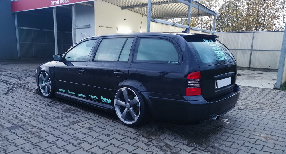 Octavia 1 RS tuning - Zadní spoiler