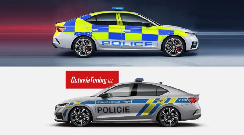 Škoda Octavia 4 RS Tuning - Policie