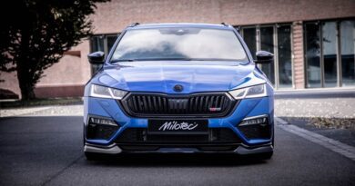 Octavia 4 RS tuning - doplňky Milotec