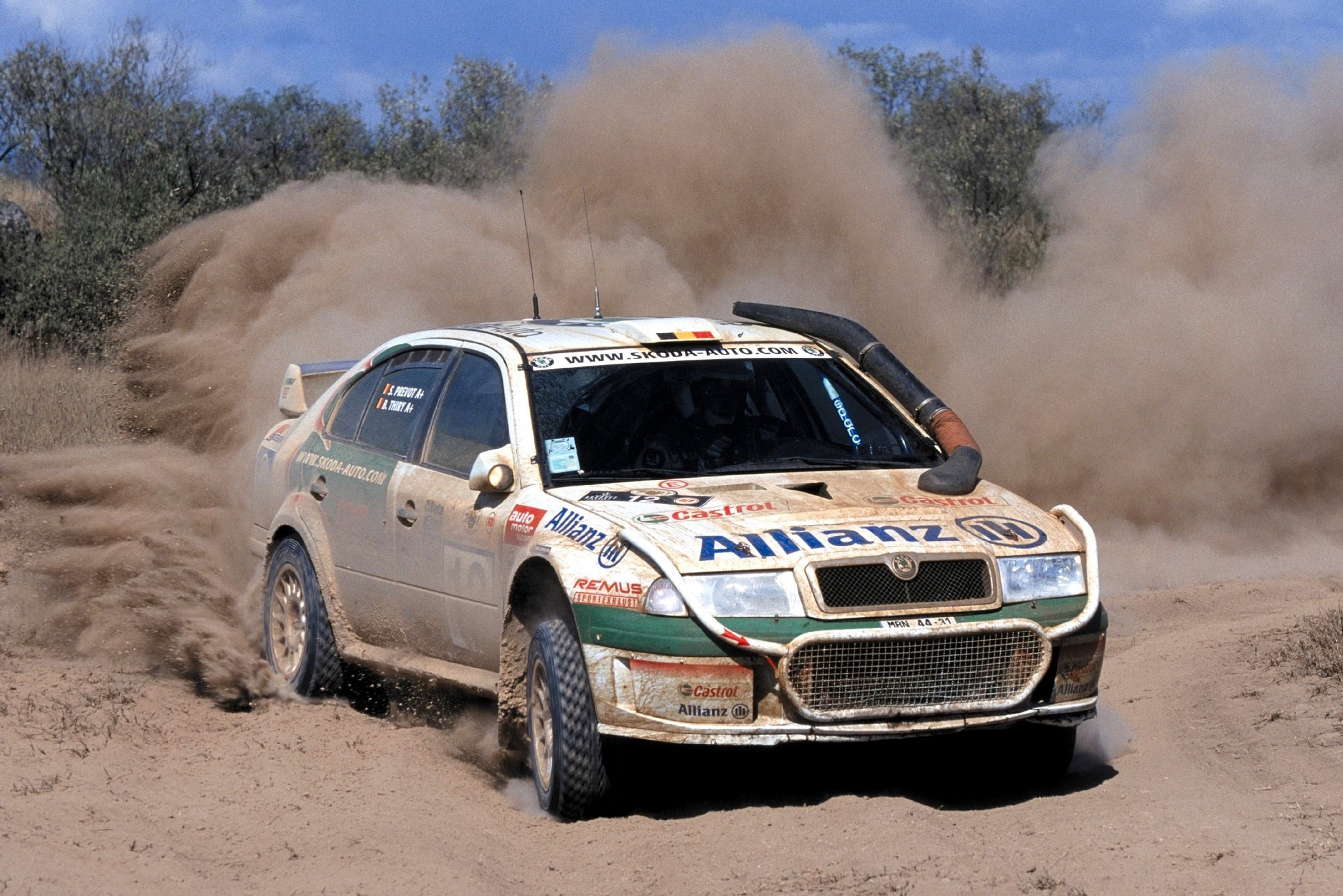 Škoda Octavia WRC Safari Rally 2001