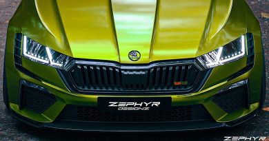 Škoda Octavia 4 RS - výrazný tuning a bodykit