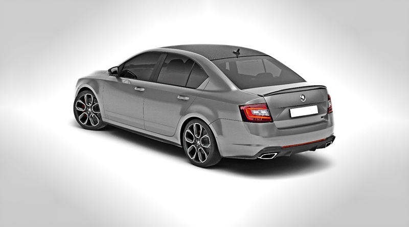LED osvětlení SPZ Škoda Octavia 3