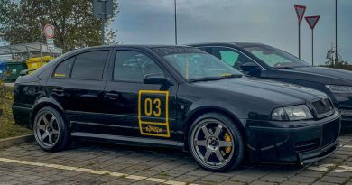 Octavia 1 RS tuning - barva černá magická