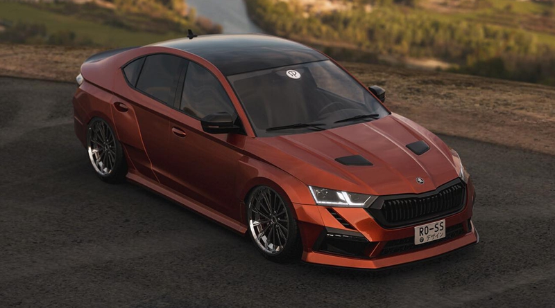 Škoda Octavia 4 Widebody - tuning