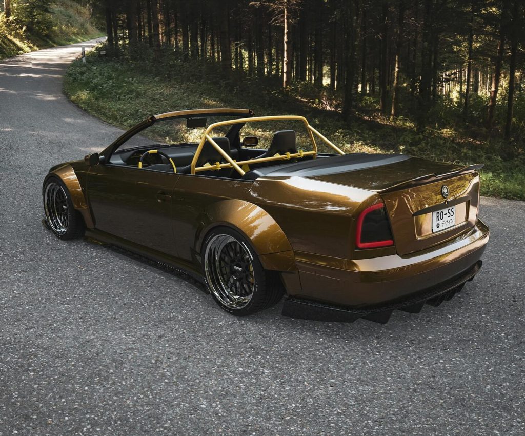 Octavia 1 RS tuning - widebody kabrio