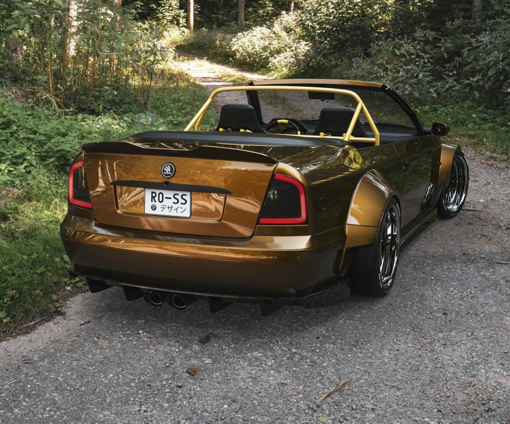 Octavia 1 widebody kabrio - Rostislav Prokop