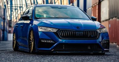 Paulova Octavia 4 RS 2.0 TSI: Síla a styl v každém detailu Octavia 4 RS 2.0 TSI tuning - Blue Race
