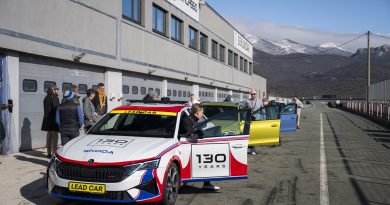 Test Octavia 4 RS na závodím okruhu